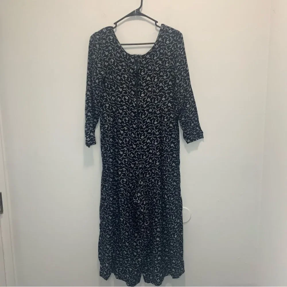 Compagnie Internationale Express Zip Up Jumpsuit Size Medium